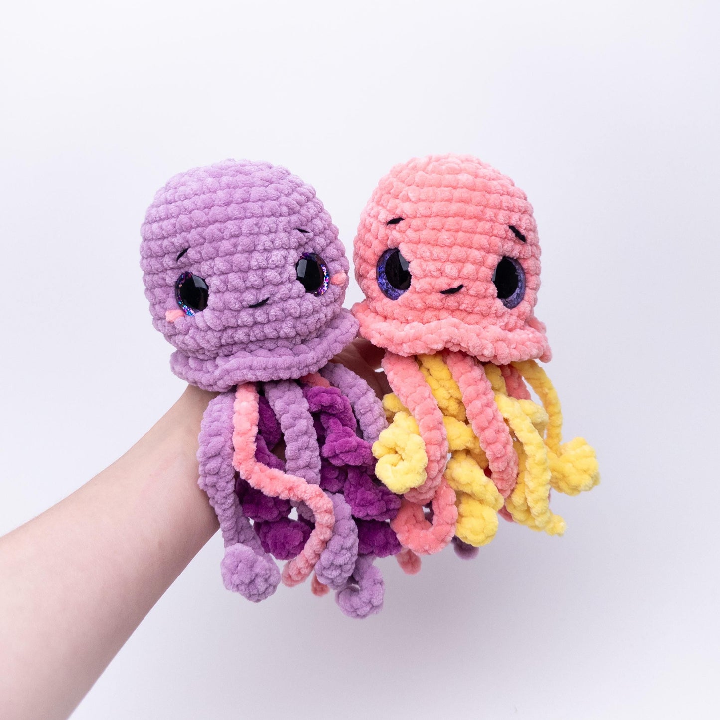 TheresasCrochetShop No Sew Jules the Jellyfish Amigurumi Crochet Pattern PDF