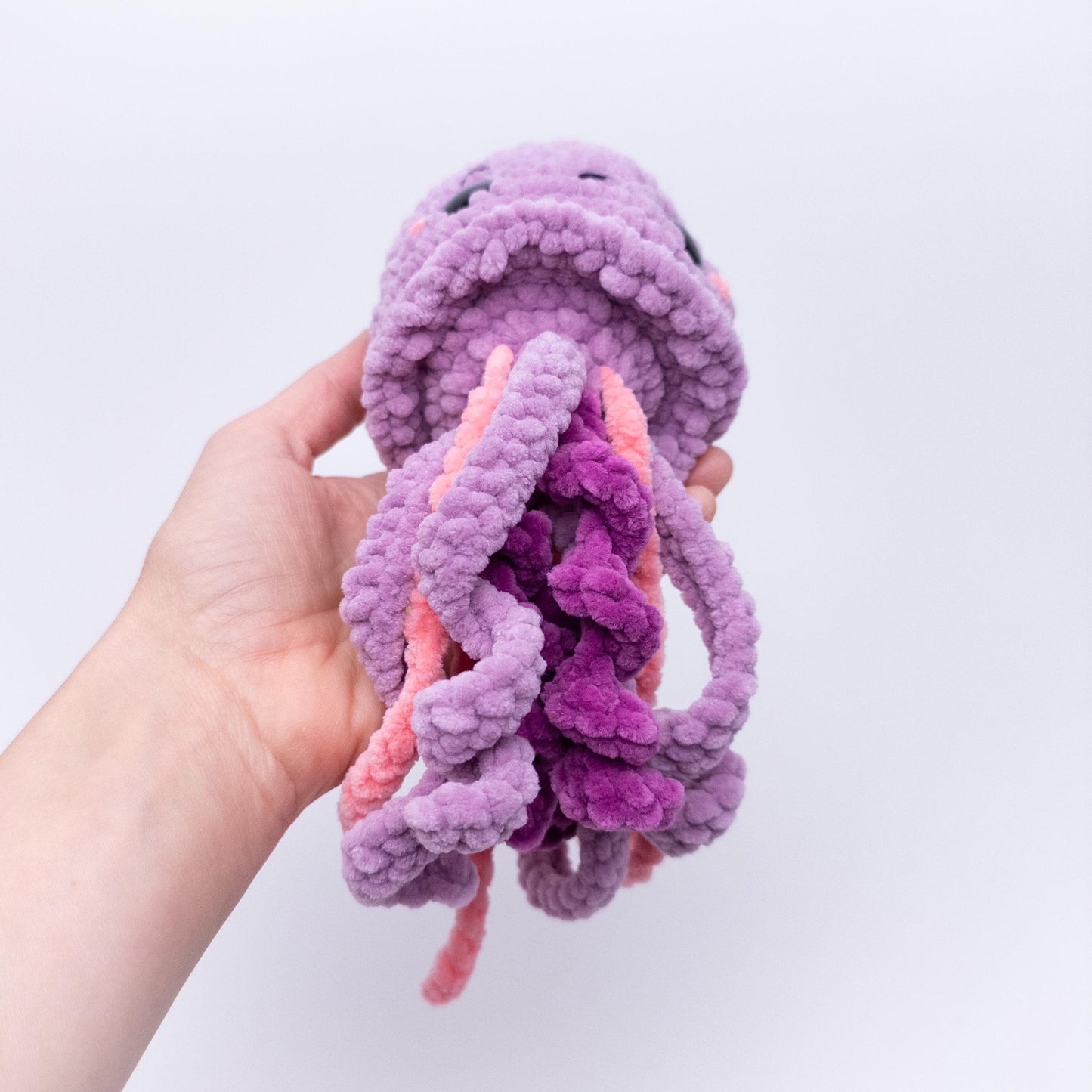 TheresasCrochetShop No Sew Jules the Jellyfish Amigurumi Crochet Pattern PDF