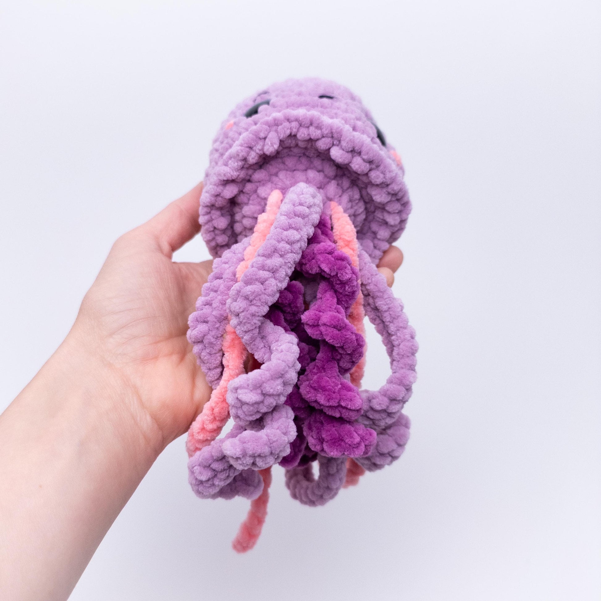 TheresasCrochetShop No Sew Jules the Jellyfish Amigurumi Crochet Pattern PDF