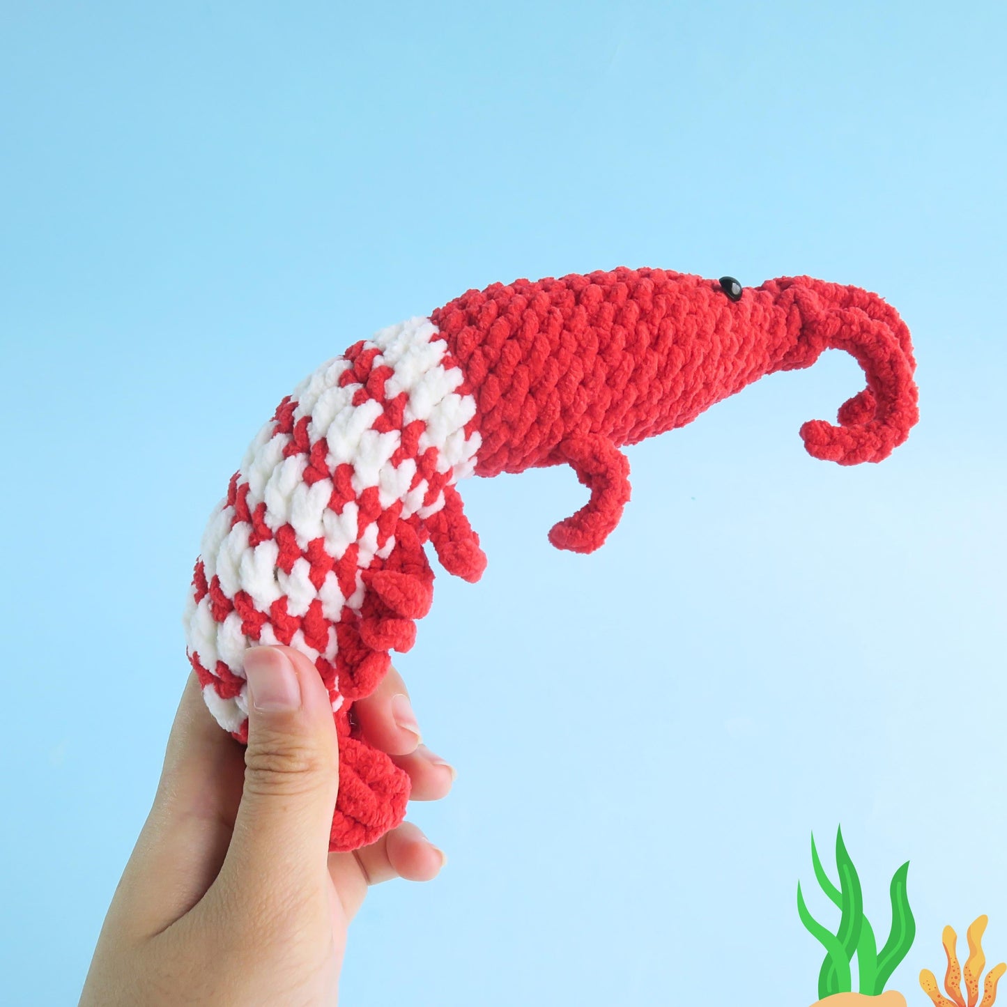 Hooktasyy 12-in-1 Sea Animals Crochet Pattern Bundle Low-Sew Ocean Amigurumi PDF