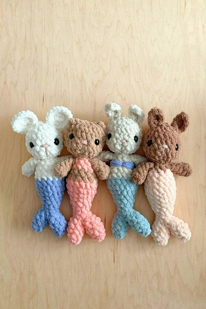 oakandmarlow Fable Baby Crochet Pattern Bundle Kitty Bunny Mouse