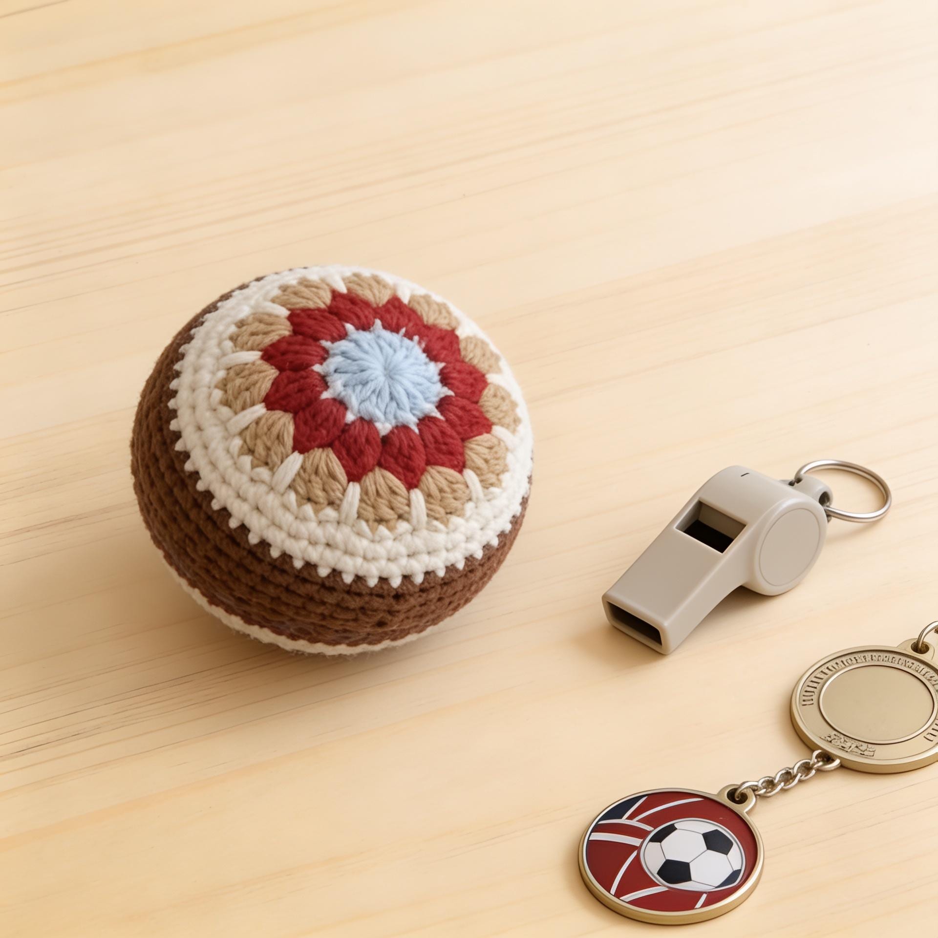 Crochiny Hacky Sack Sports Ball Crochet Pattern Digital Download
