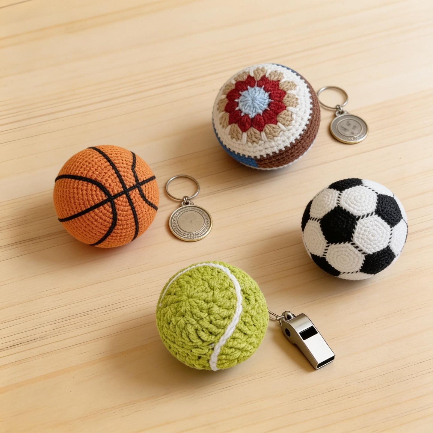 Crochiny Hacky Sack Sports Ball Crochet Pattern Digital Download