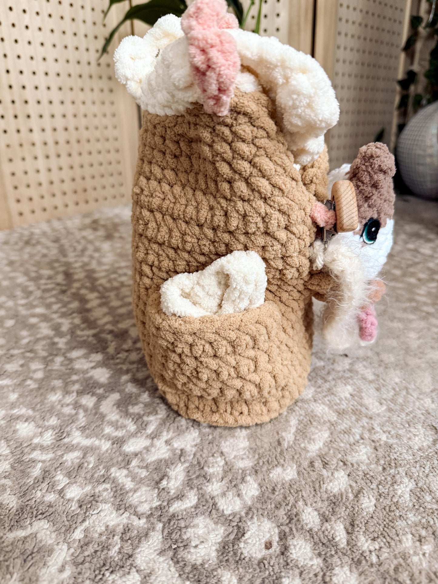 BkayCrochetCo Backpack Pets Diaper Bag Amigurumi Crochet Pattern PDF