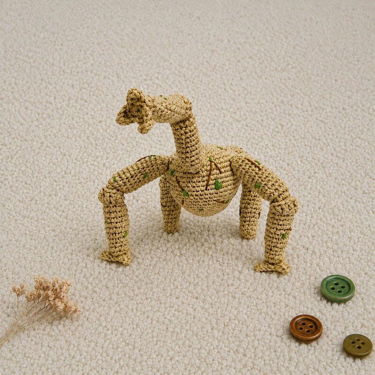 Rocky The Eridian Crochet Pattern, Fantasy Creature Amigurumi, Project Hail Mary Inspired, Handmade Gift Digital Download