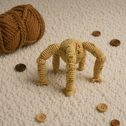 Rocky The Eridian Crochet Pattern, Fantasy Creature Amigurumi, Project Hail Mary Inspired, Handmade Gift Digital Download