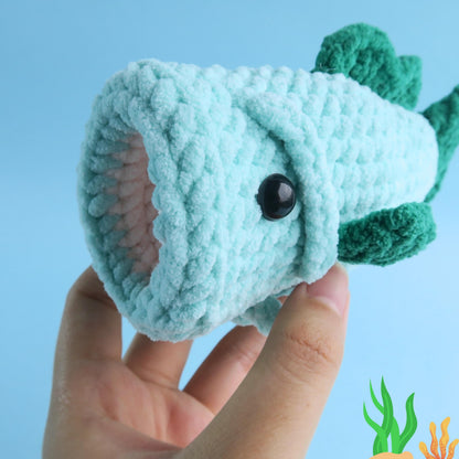 Hooktasyy 12-in-1 Sea Animals Crochet Pattern Bundle Low-Sew Ocean Amigurumi PDF