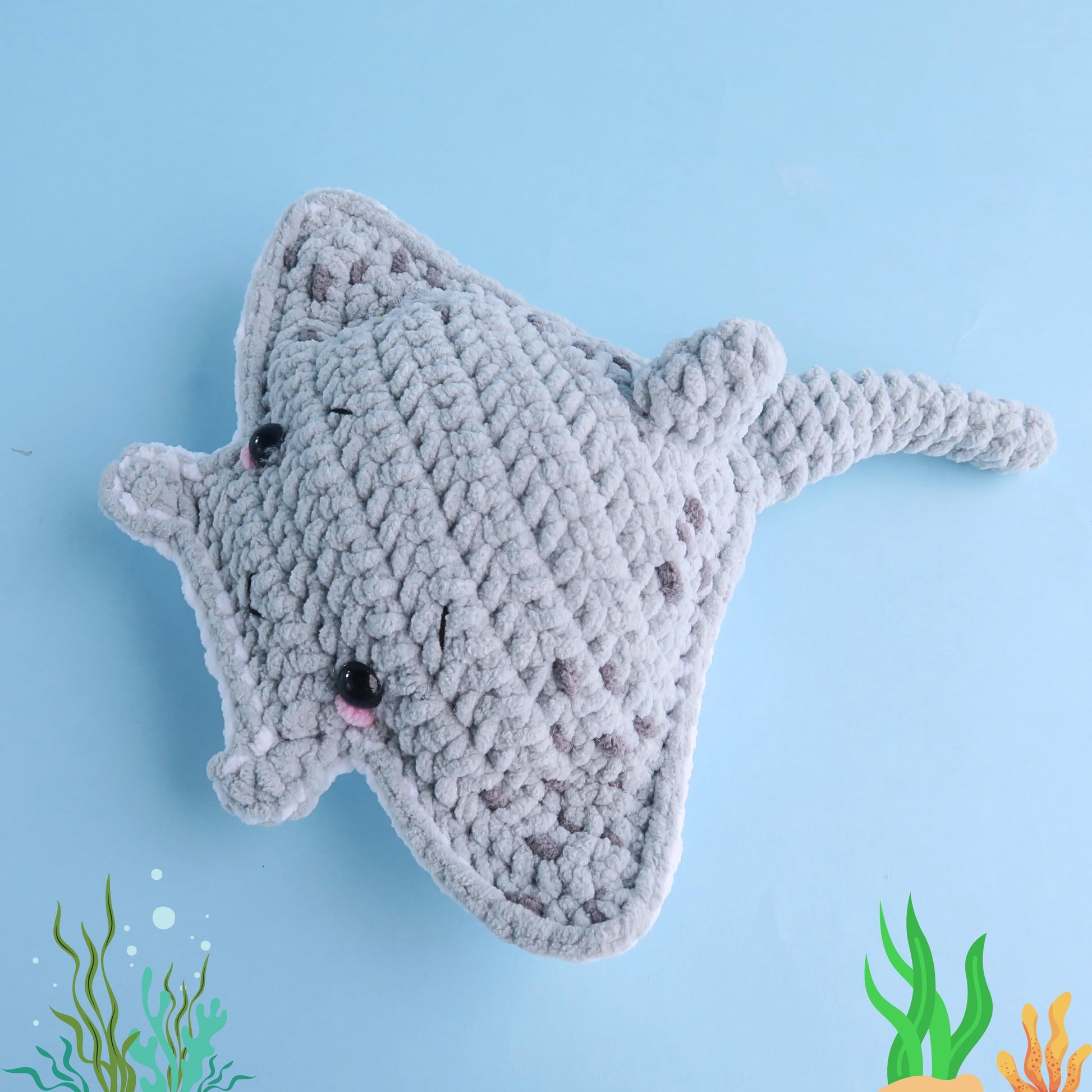 Hooktasyy 12-in-1 Sea Animals Crochet Pattern Bundle Low-Sew Ocean Amigurumi PDF