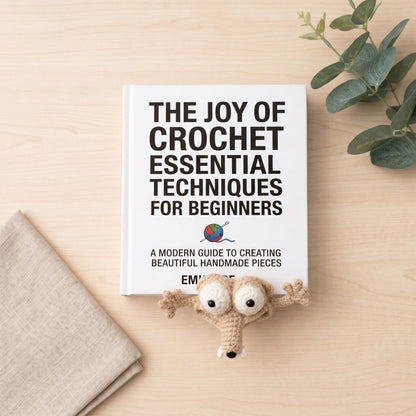 Crochiny 3-in-1 Lizard Mouse Squirrel Bookmark Crochet Pattern Bundle Amigurumi PDF Tutorial