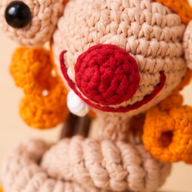 Crochiny Long Neck Sid Brooke Crochet Pattern Digital Download Amigurumi Bag Charm