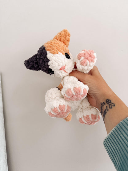 BkayCrochetCo ITTY Kai the Kitty STUFFIE Amigurumi Crochet Pattern PDF