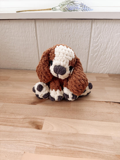 BkayCrochetCo ITTY Paw the Puppy STUFFIE Amigurumi Crochet Pattern PDF