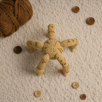 Rocky The Eridian Crochet Pattern, Fantasy Creature Amigurumi, Project Hail Mary Inspired, Handmade Gift Digital Download
