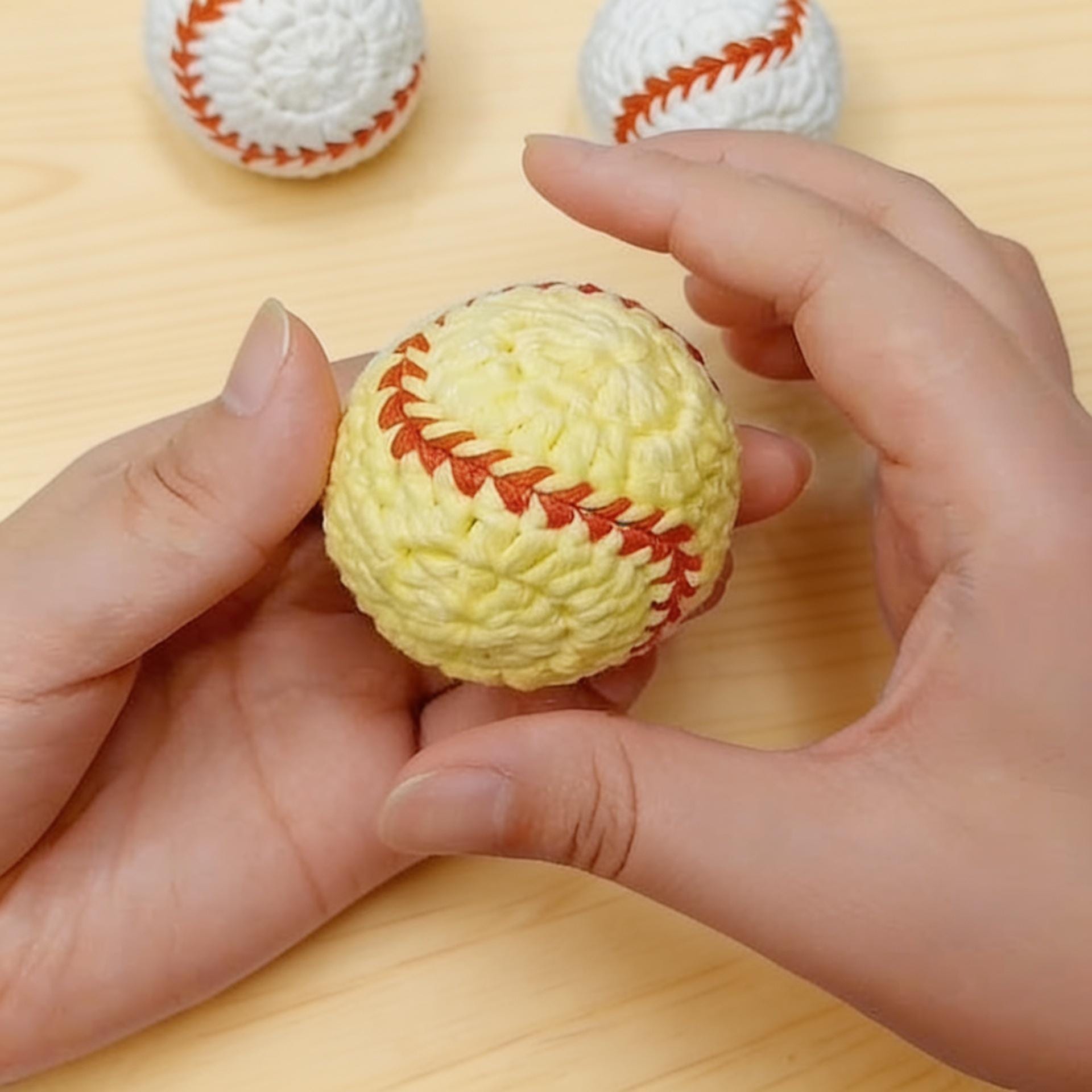 Crochiny Hacky Sack Sports Ball Crochet Pattern Digital Download