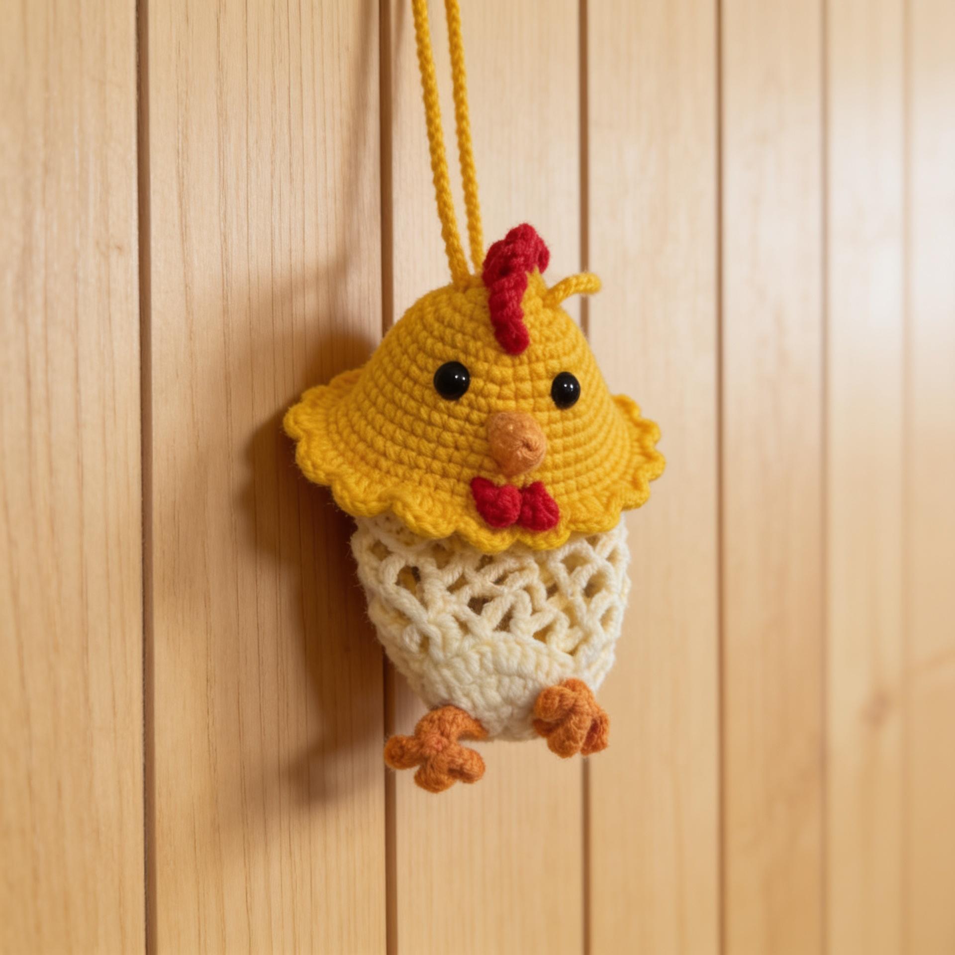 Crochiny Chicken Egg Bag Crochet Pattern Digital Download