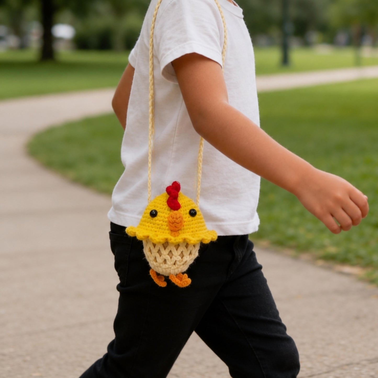 Crochiny Chicken Egg Bag Crochet Pattern Digital Download