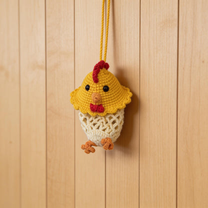 Crochiny Chicken Egg Bag Crochet Pattern Digital Download