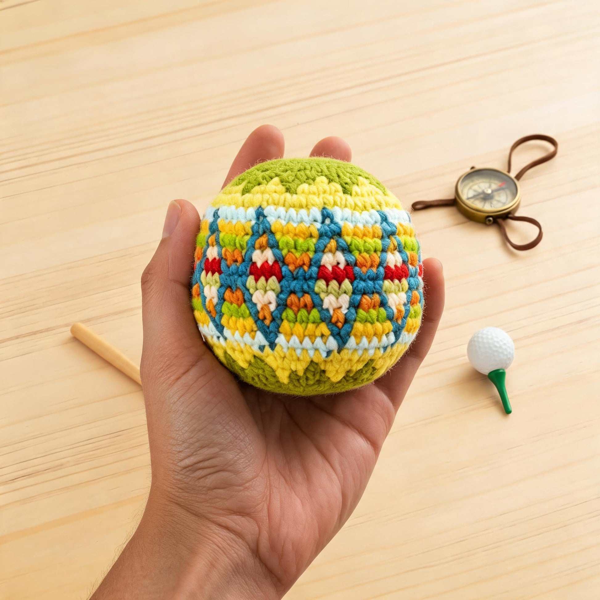 Hacky Sack Crochet Pattern Digital Download Beginner-Friendly