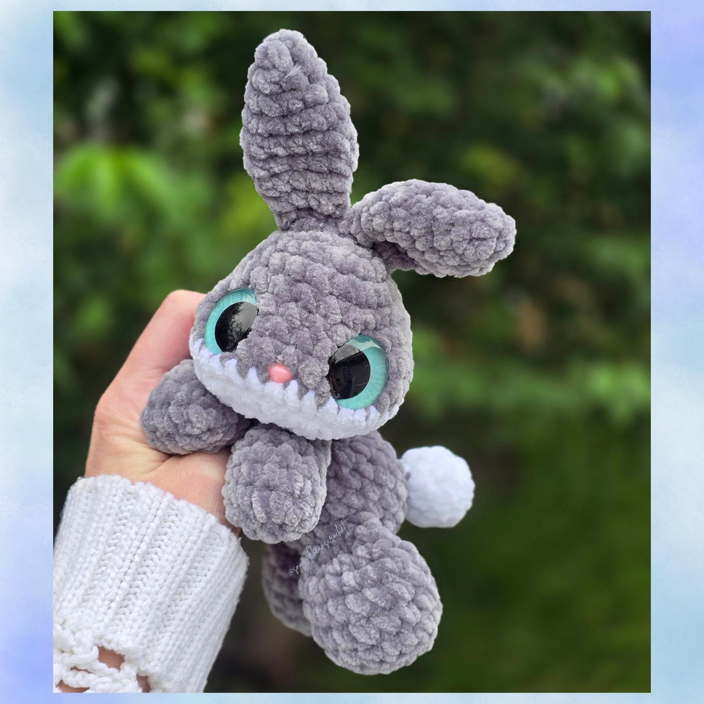 Mini Beans the Bunny Crochet Pattern PDF