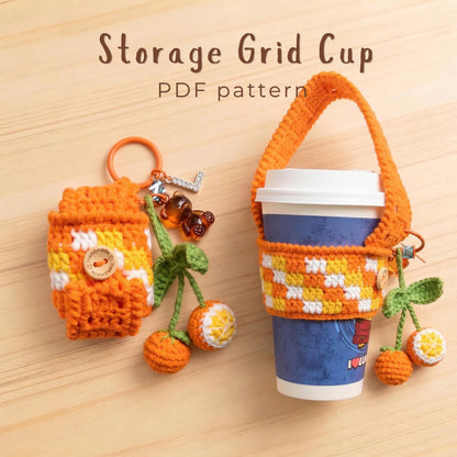 Crochiny Coffee Cup Holder Crochet Pattern Digital Download
