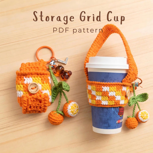 Crochiny Coffee Cup Holder Crochet Pattern Digital Download