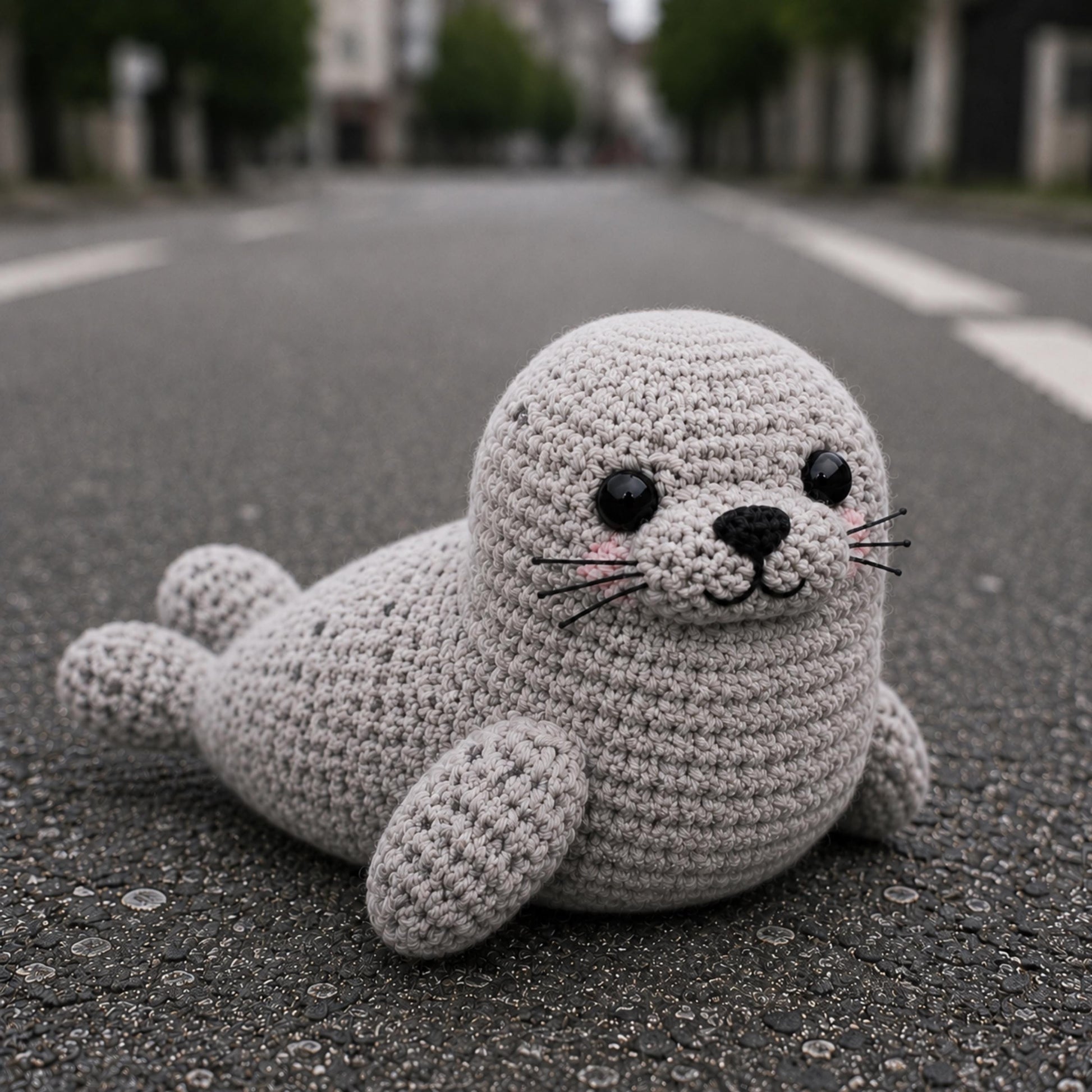 Hooktasyy Neil the Seal Crochet Pattern Cute Amigurumi Easy PDF