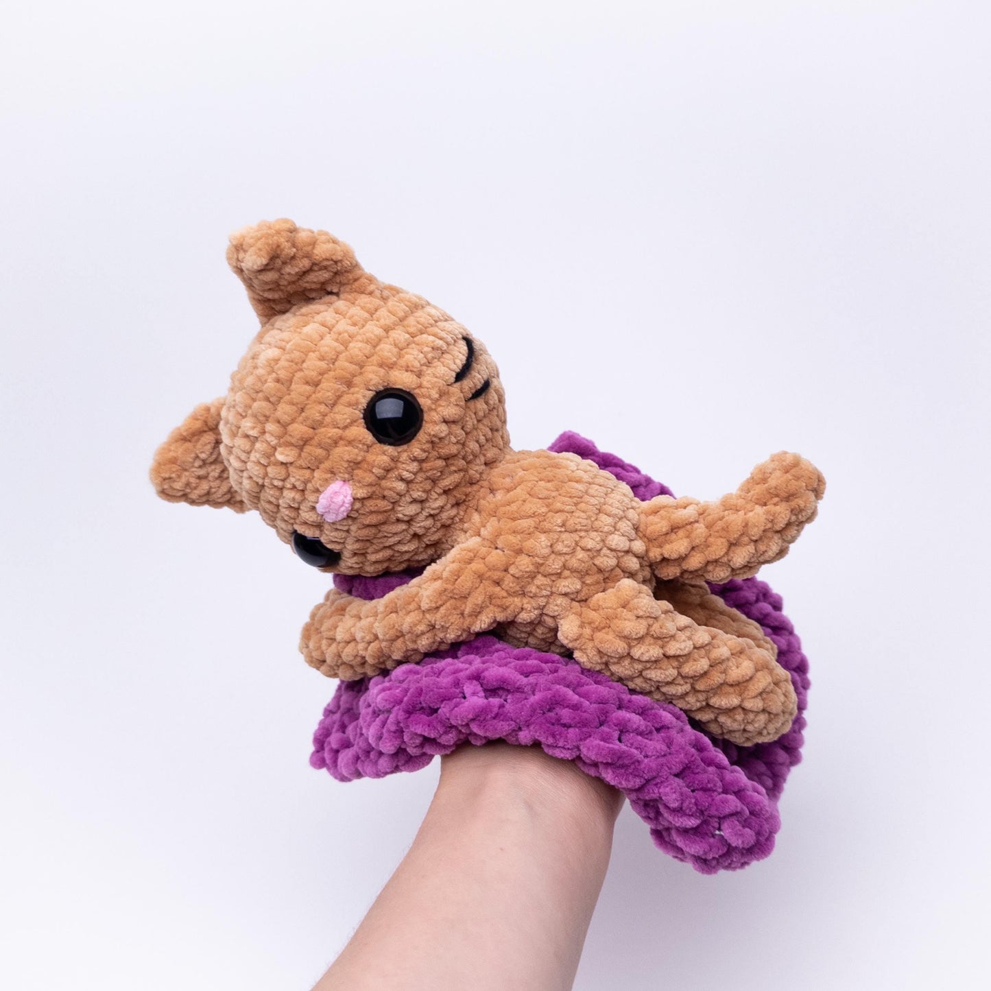 TheresasCrochetShop Catnap the Sleepy Kitty Amigurumi Crochet Pattern PDF