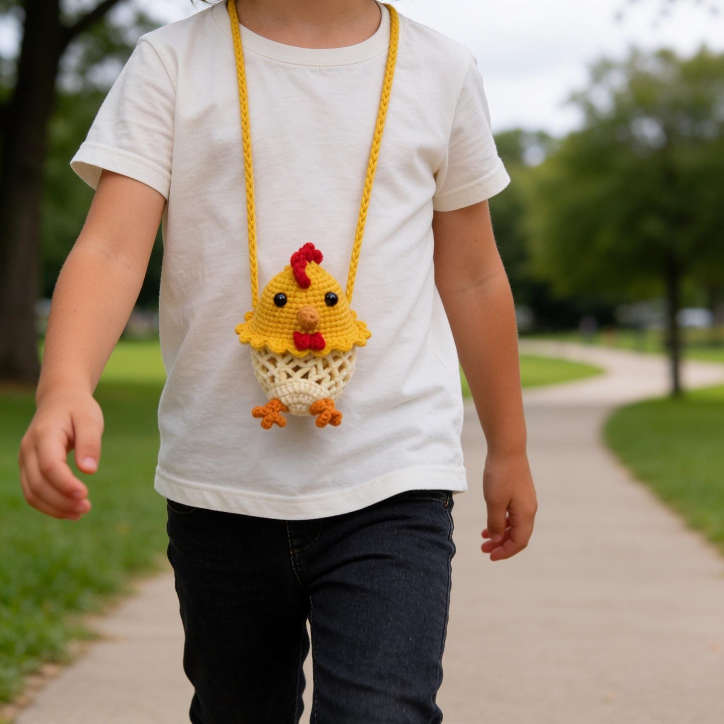 Crochiny Chicken Egg Bag Crochet Pattern Digital Download