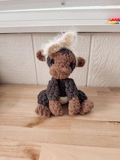 BkayCrochetCo ITTY Memphis the Monkey STUFFIE Amigurumi Crochet Pattern PDF