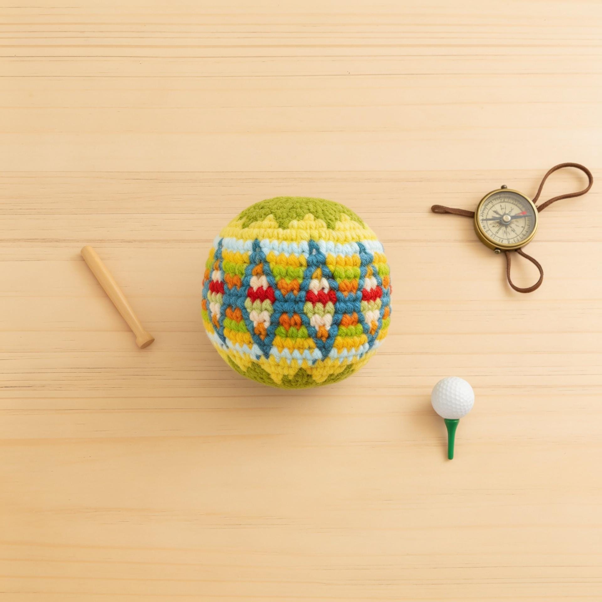 Hacky Sack Crochet Pattern Digital Download Beginner-Friendly