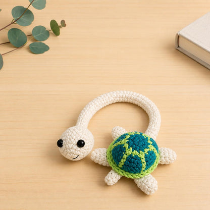 Crochiny Long Neck Turtle Crochet Pattern Digital Download Amigurumi Bag Charm