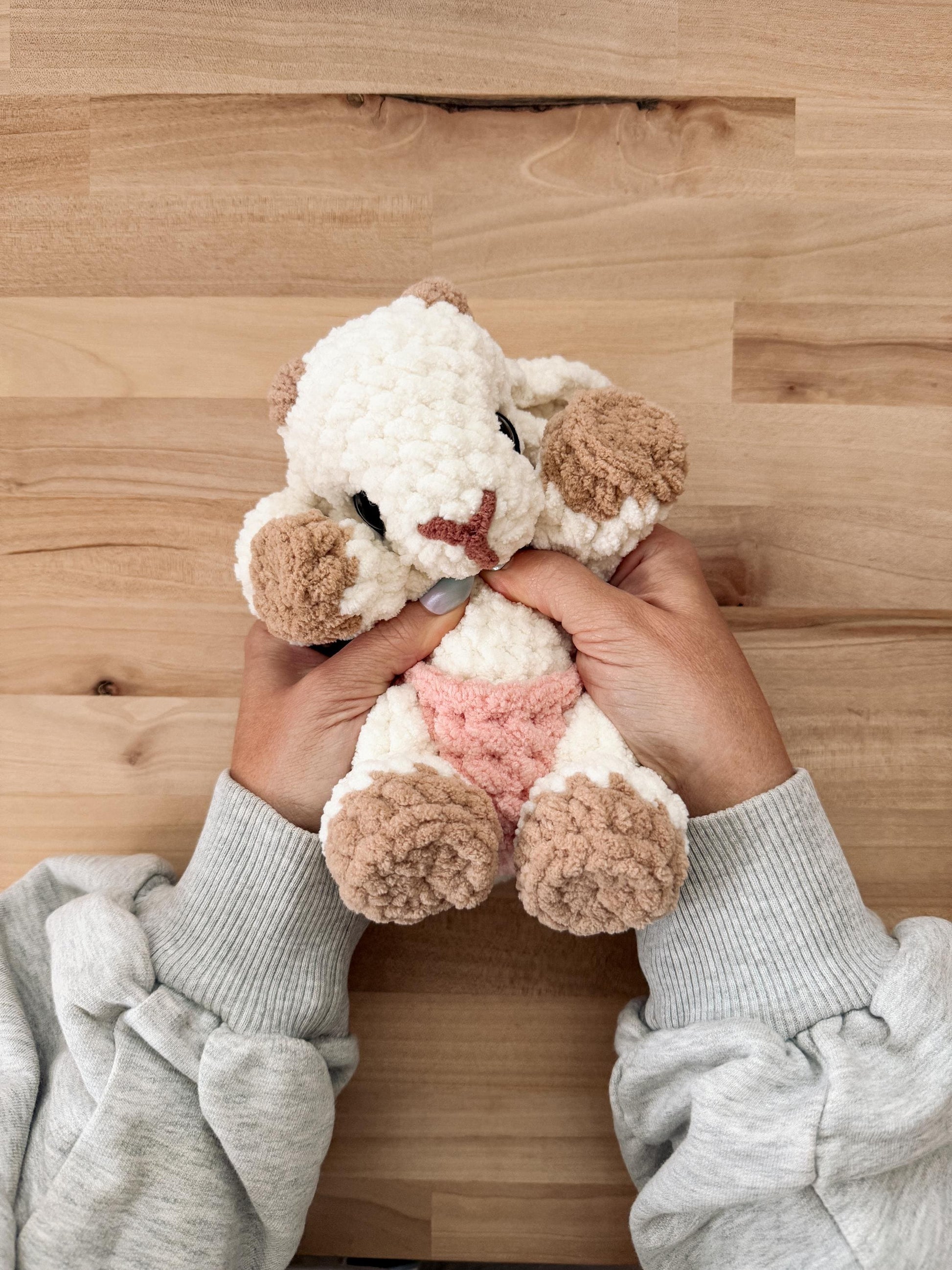 BkayCrochetCo ITTY Grae the Goat STUFFIE Amigurumi Crochet Pattern PDF