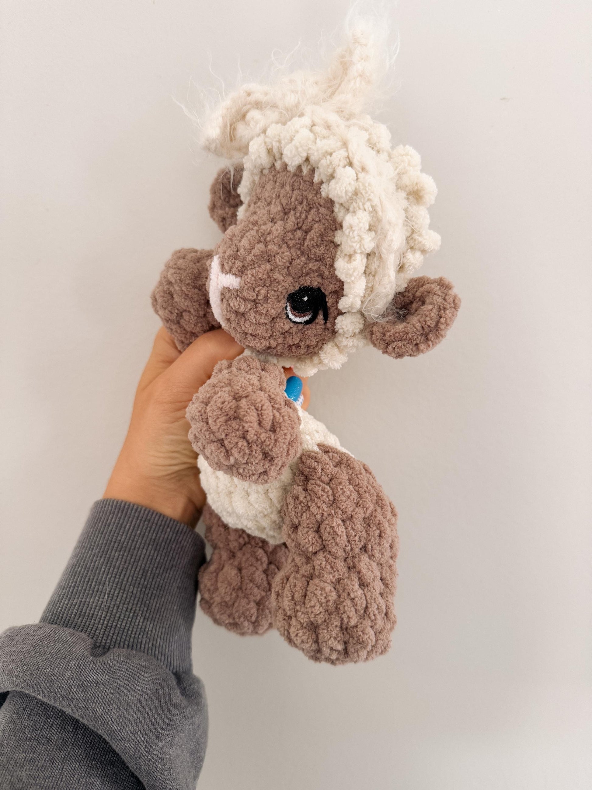 BkayCrochetCo ITTY Lenni the Lamb STUFFIE Amigurumi Crochet Pattern PDF