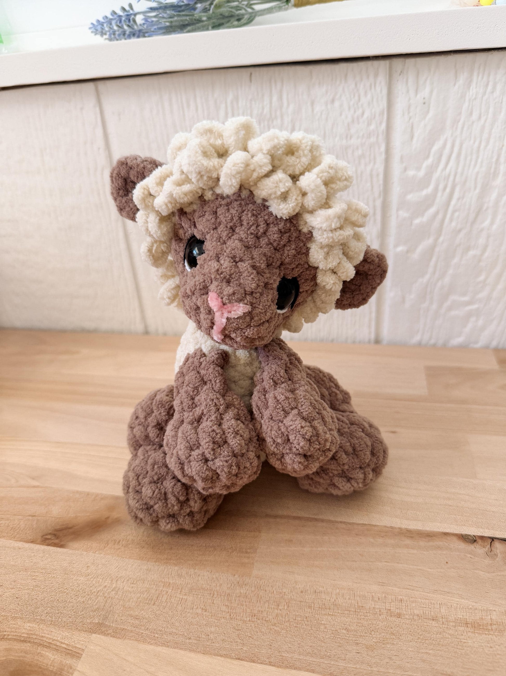 BkayCrochetCo ITTY Lenni the Lamb STUFFIE Amigurumi Crochet Pattern PDF