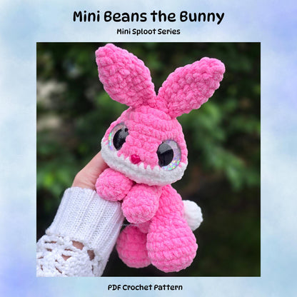 Mini Beans the Bunny Crochet Pattern PDF