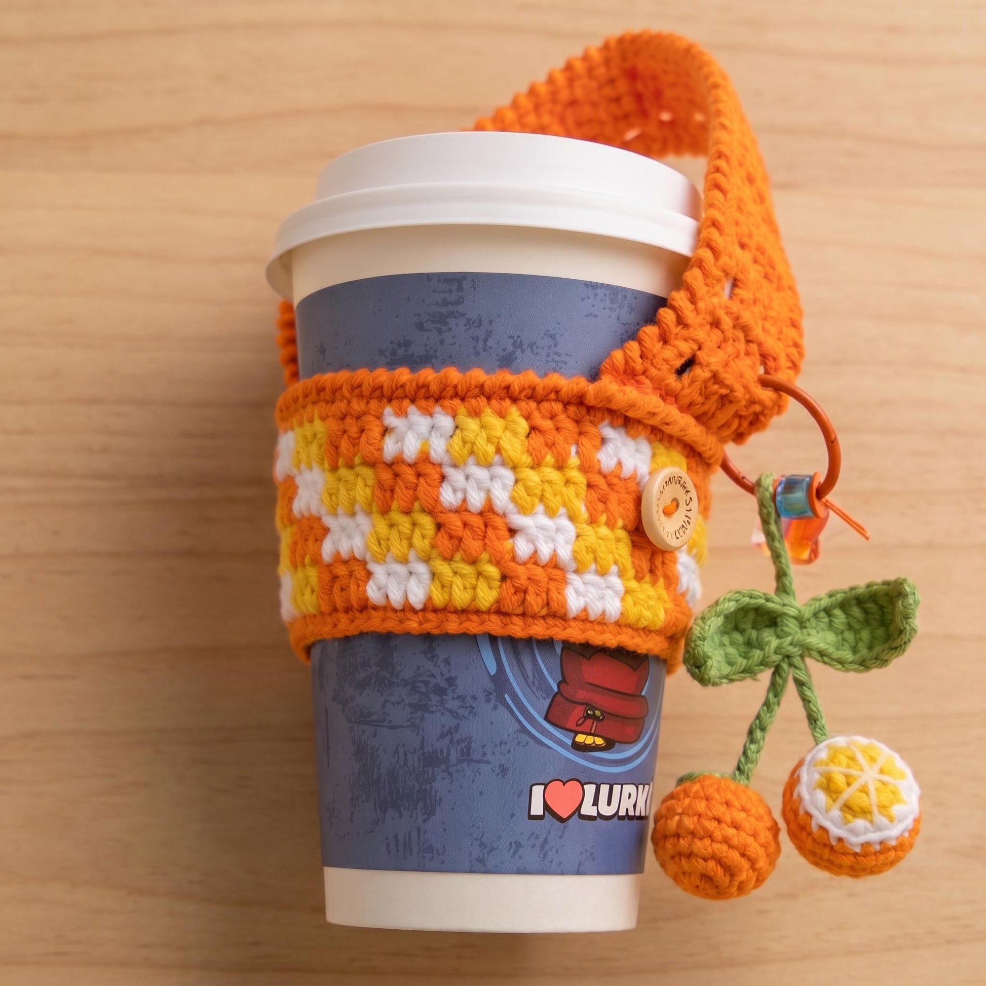 Crochiny Coffee Cup Holder Crochet Pattern Digital Download