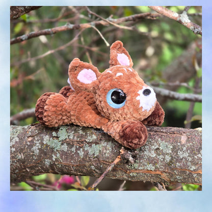 Mini Dory the Deer Crochet Pattern Intermediate Low-Sew PDF