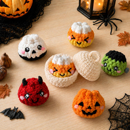 Hooktasyy Dumplings and Steamer Crochet Pattern PDF