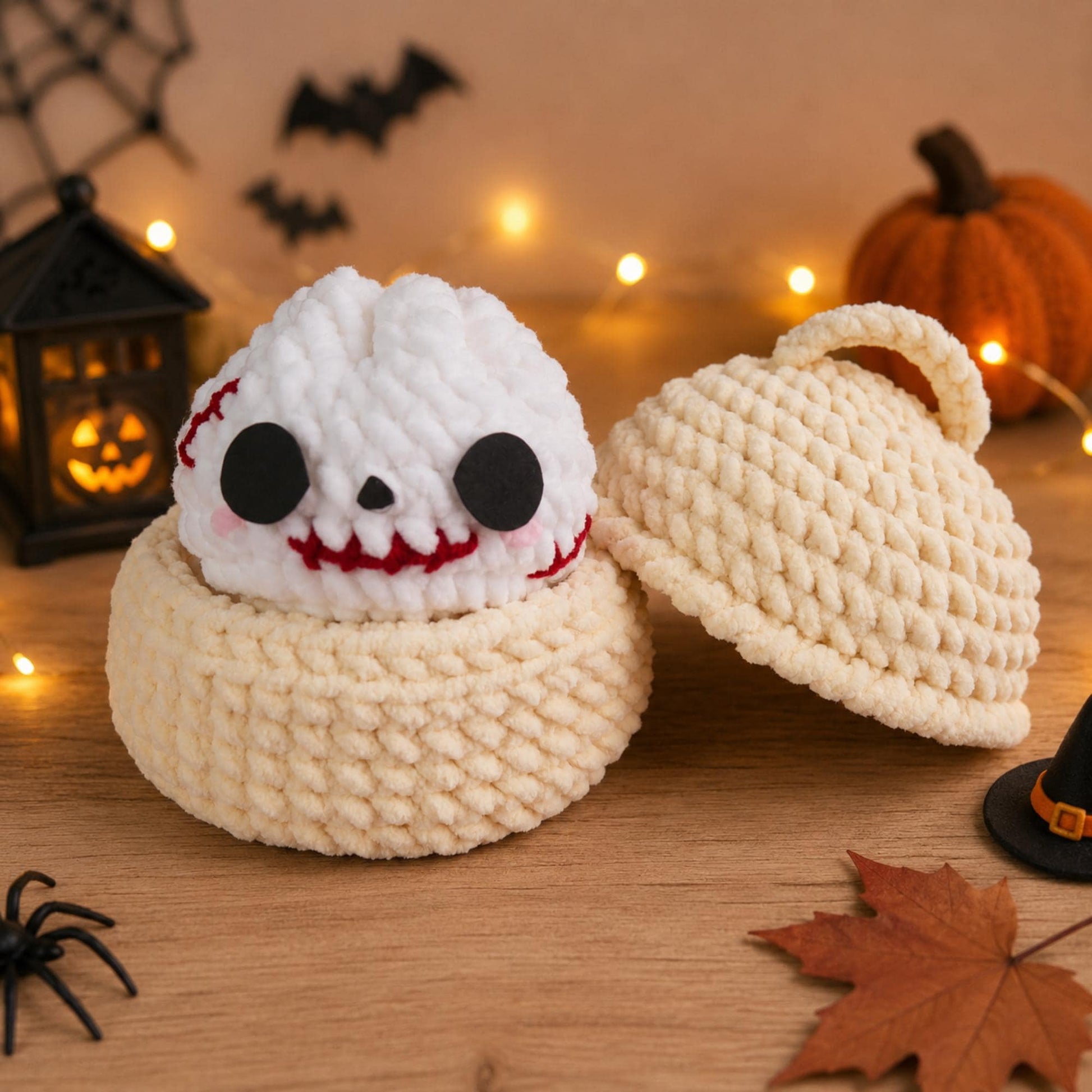 Hooktasyy 6-in-1 Viral Halloween Dumpling Crochet Pattern Bundle Spooky Amigurumi PDF