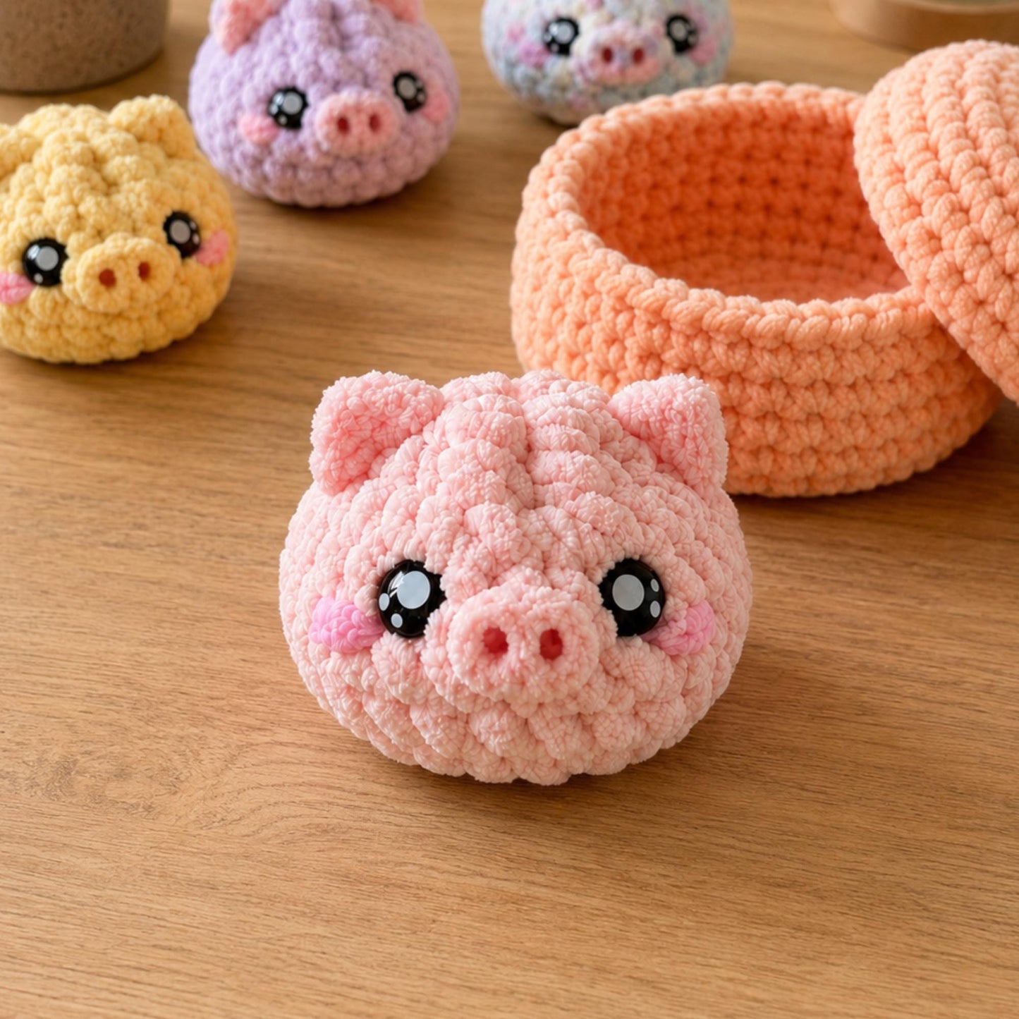 Hooktasyy Dumplings and Steamer Crochet Pattern PDF