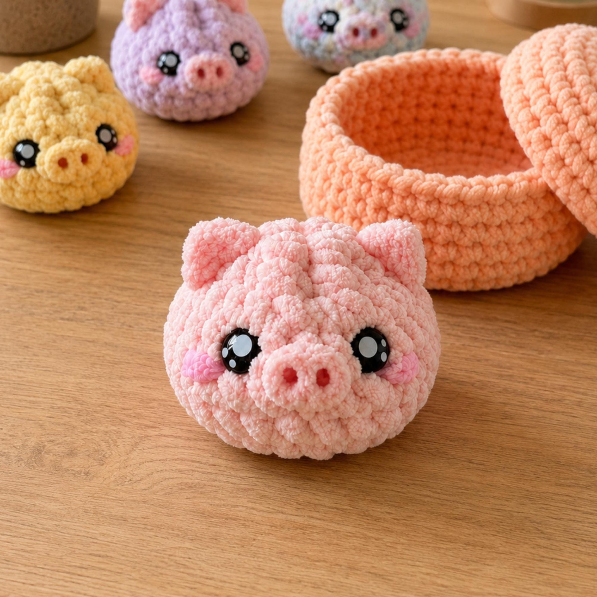 Hooktasyy Dumplings and Steamer Crochet Pattern PDF