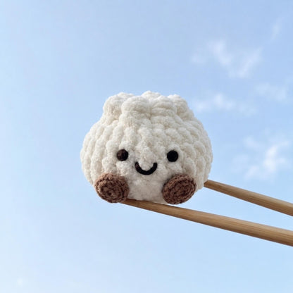 Hooktasyy Dumplings and Steamer Crochet Pattern PDF