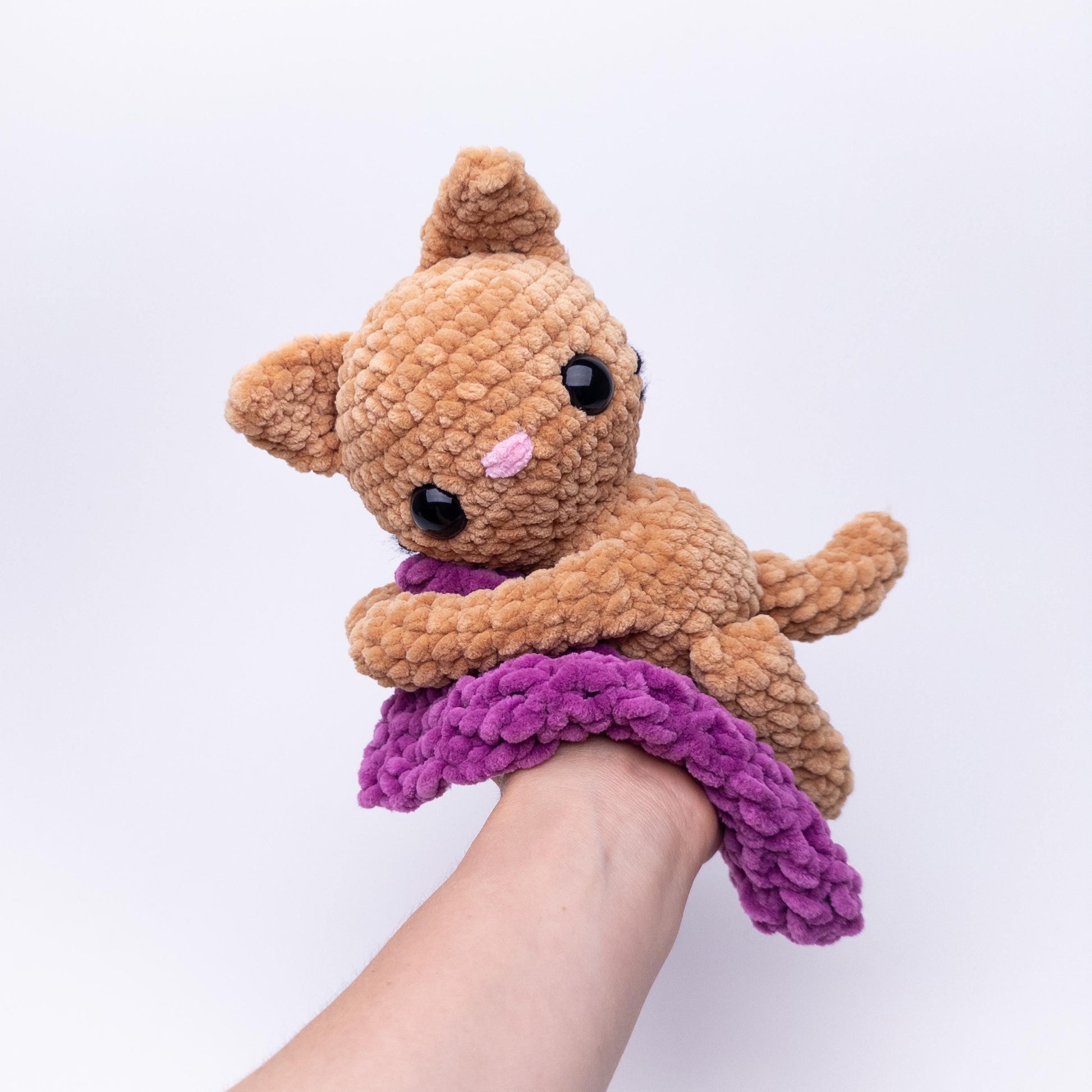 TheresasCrochetShop Catnap the Sleepy Kitty Amigurumi Crochet Pattern PDF