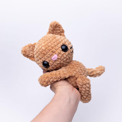 TheresasCrochetShop Catnap the Sleepy Kitty Amigurumi Crochet Pattern PDF