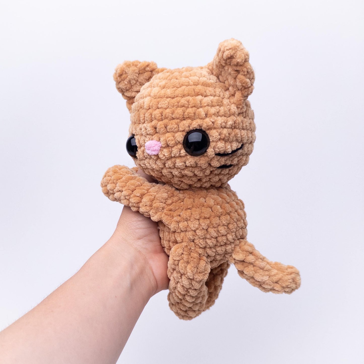 TheresasCrochetShop Catnap the Sleepy Kitty Amigurumi Crochet Pattern PDF