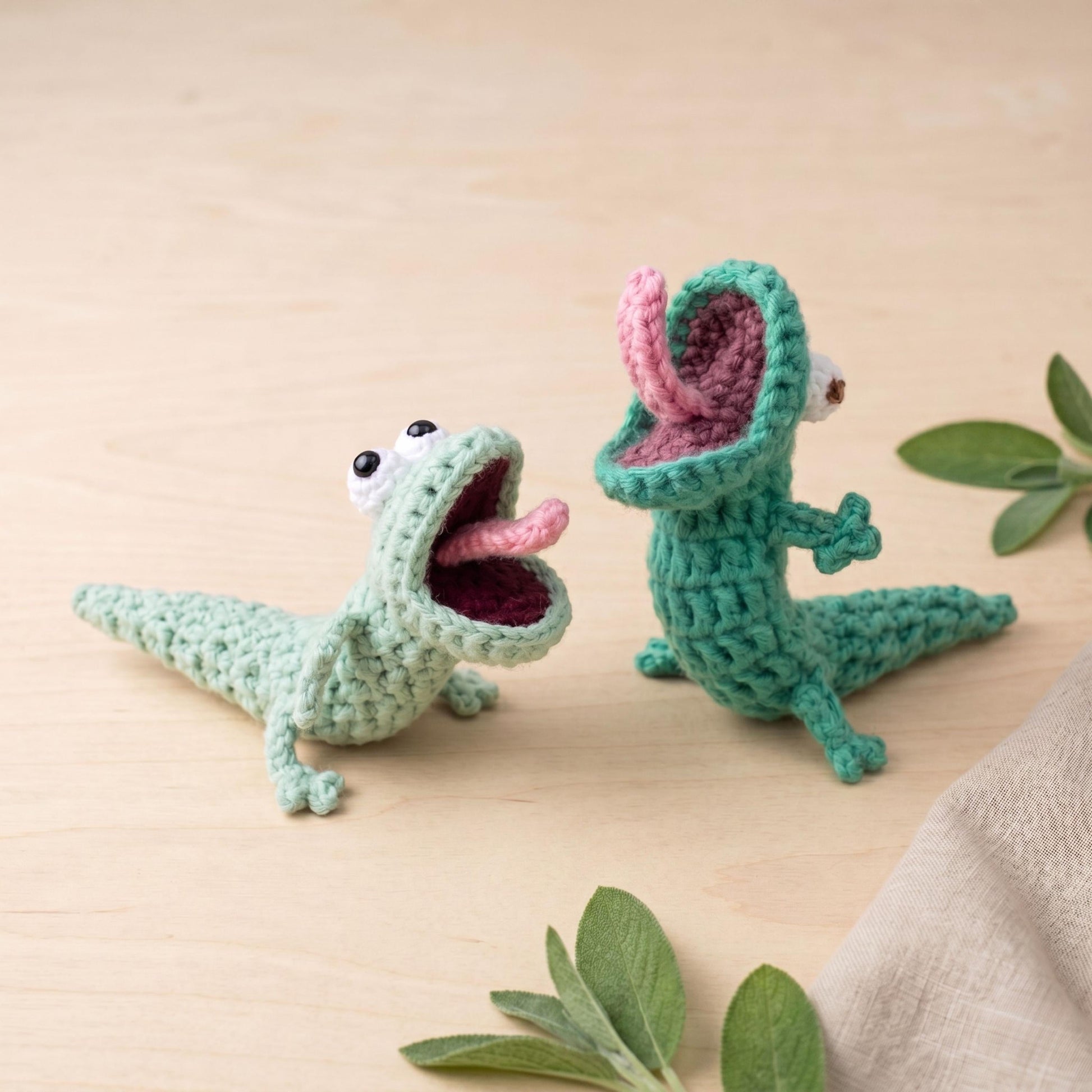 Crochiny 5-in-1 Reptile Lizard Amigurumi Crochet Pattern PDF