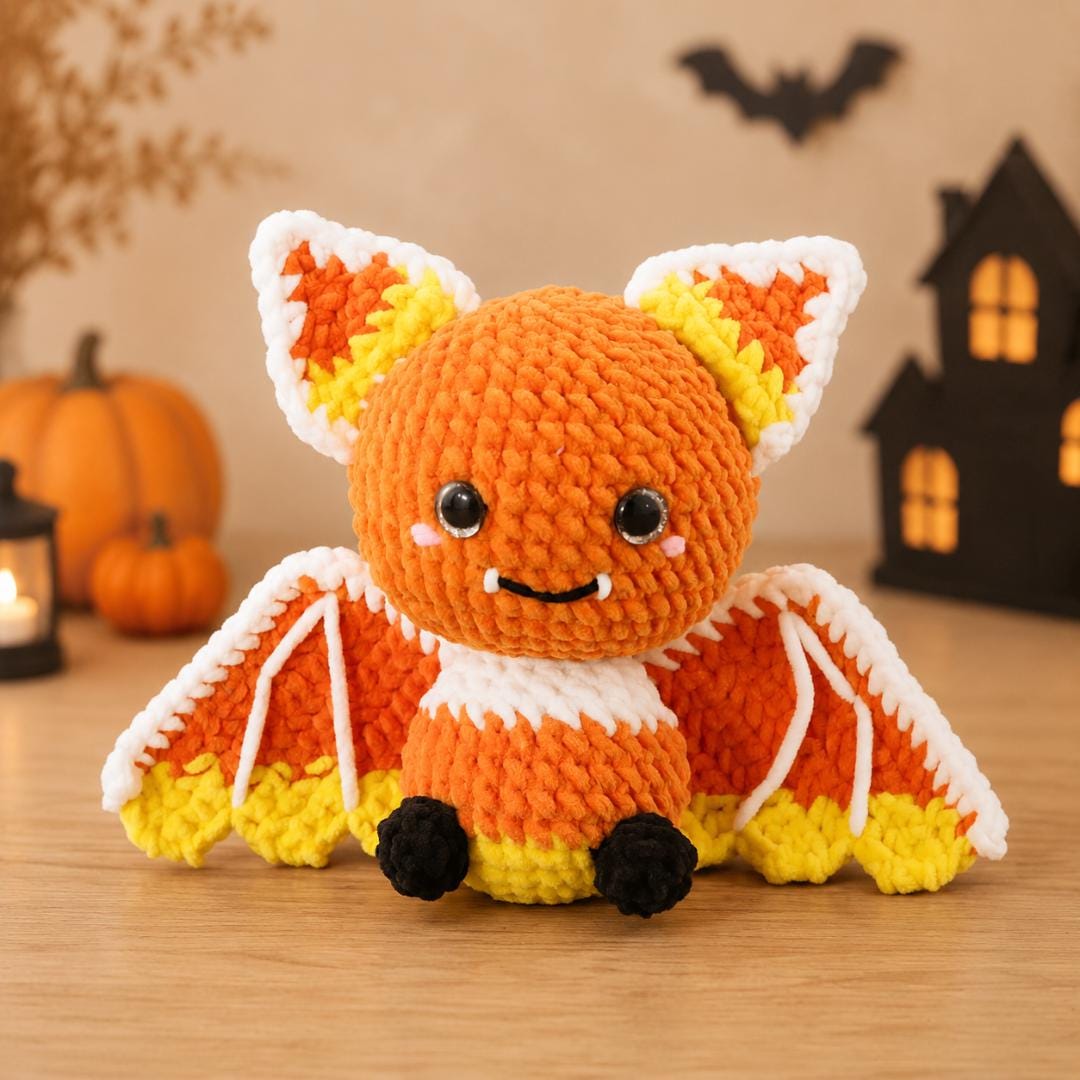 Hooktasyy 5-in-1 Halloween Bat Crochet Pattern Bundle PDF