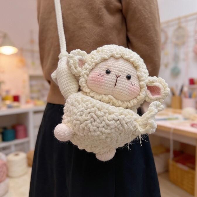 Crochiny 4-in-1 Sheep Amigurumi Crochet Pattern Bundle PDF