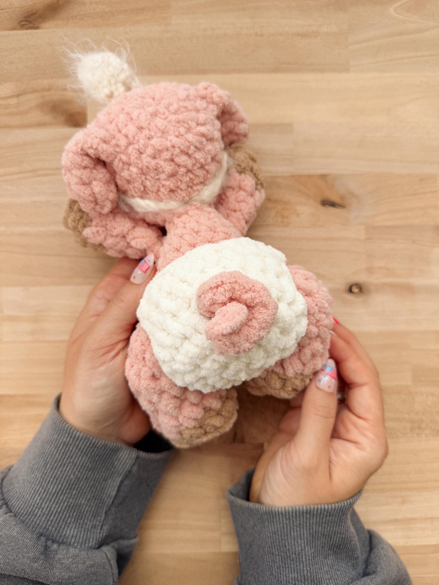 BkayCrochetCo ITTY Polli the Piglet STUFFIE Amigurumi Crochet Pattern PDF