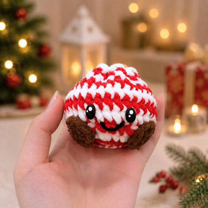 Hooktasyy Christmas Dumplings and Steamer Crochet Pattern PDF